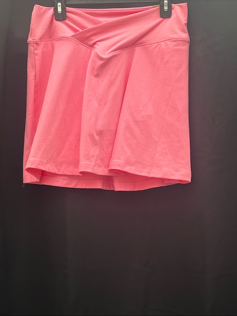PINK Victoria's Secret High Waist V Crossover Pink Athletic Mini Skort
